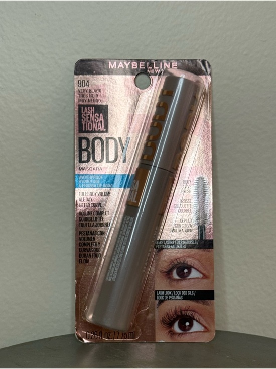 Maybelline Other - Maybelline Lash Sensational Body Mascara - Very Black (Silver Tube)